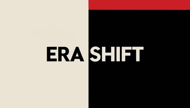 03 ERA SHIFT：時代の転換