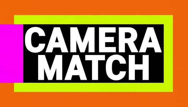 27 CAMERA MATCH：形を合わせるマッチカット